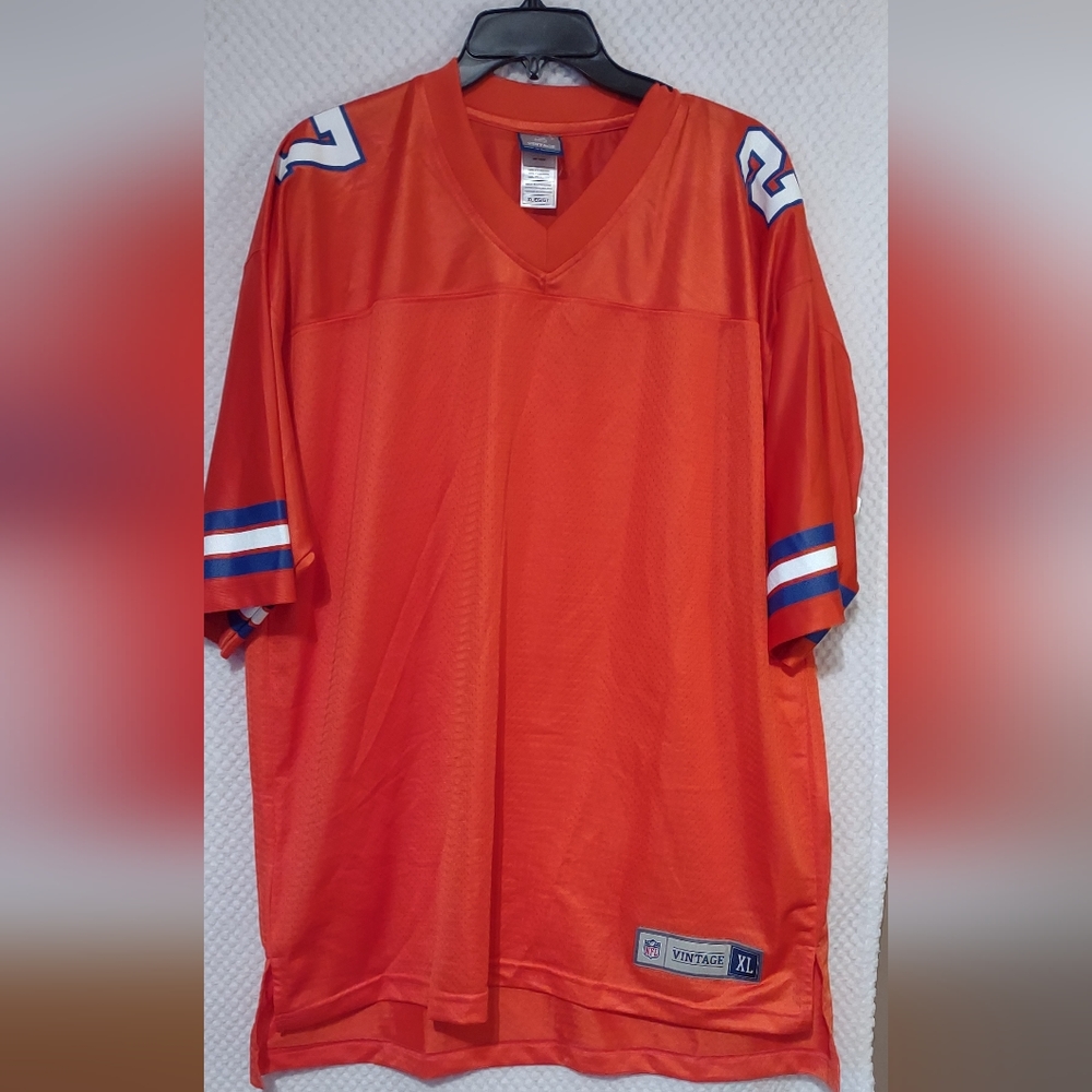NFL Proline Vintage Broncos 1983 Hall Of Fame Jersey Size XL NWT (Flawed) # 27